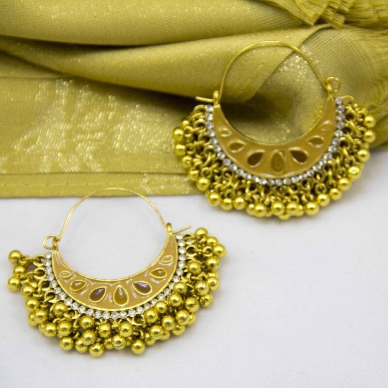 11. Antique Chaand Baali Earrings Jewellery Ethnic Traditional Colorful Stones For Women Fashion Jewelry Green Red Golden Pink (3) 11. Antique Chaand Baali Earrings Jewellery Ethnic Traditional Colorful Stones For Women Fashion Jewelry Green Red Golden Pink 3 2