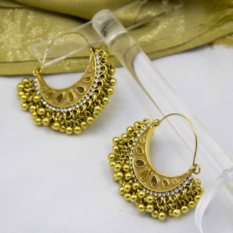 11. Antique Chaand Baali Earrings Jewellery Ethnic Traditional Colorful Stones For Women Fashion Jewelry Green Red Golden Pink (4) 11. Antique Chaand Baali Earrings Jewellery Ethnic Traditional Colorful Stones For Women Fashion Jewelry Green Red Golden Pink 4 2