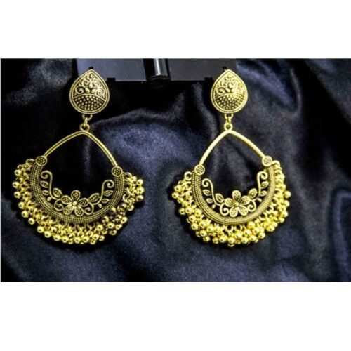 27. Antique Style Loop Baali Drop Earrings Jewellery Ethnic Embedded Traditional Style For Women Fashion Wedding Jewelry 3 1