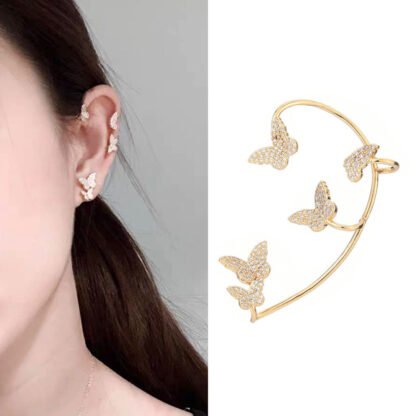 50. Ear Cuff Butterfly Simple Delicate Jewellery Earring No Peircing Fashion For Women Jewelry 3