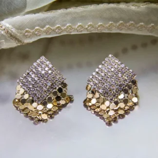 Vintage Hoop Earrings for Women Trendy Punk Fine Fashion Stud Jewellery