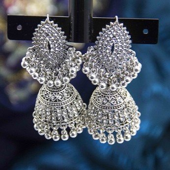 29. Traditional Jhumka Earrings Jewellery With Embedded Rhinestones Womens Fashion Wedding Jewelry 2 1