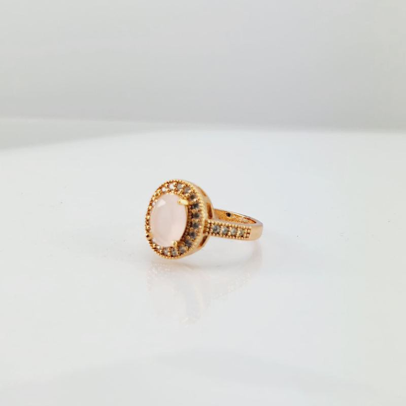 S3 (11) Zircon Rhinestones with Diamond Ring For Woman Fashion Wedding Engagement Party Charm Jewelry