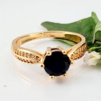 S6 - Zircon Rhinestones Square Large Diamond Ring For Woman Elegant Jewelry Red/Black/Golden/Pink