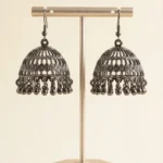 Oxidized Jhumka Studio Product Shot Scaled