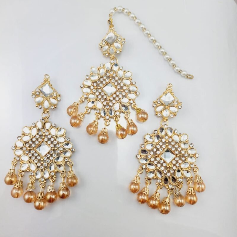 bridal earrings online, wedding jewelry Pakistan, partywear earrings, mehndi jewelry, engagement earrings, festive jewelry online, statement earrings for brides, affordable bridal set, designer look earrings under 2000, gold plated earrings Pakistan, kundan earrings, chandbali earrings, jhumka earrings, pearl drop earrings, antique style earrings, vintage gold tone jewelry, mirrorwork earrings, stone studded earrings, zircon earrings Pakistan, artificial jewelry online, lehenga accessories, shalwar kameez jewelry, formal party accessories, reception earrings, cocktail party jewelry, evening wear earrings, handcrafted jewelry Pakistan, trendy earrings 2025, budget friendly jewelry, best artificial jewelry Pakistan, gift earrings for her, khubsurat kundan earrings, dulhan ki earrings, sasti bridal earrings online, gold tone earrings kharidain, buy jewelry online Pakistan.